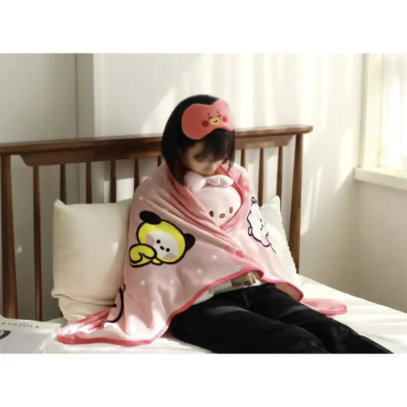 Monopoly x BT21 - Minini Blanket - Monopoly - Home & Living - Harumio