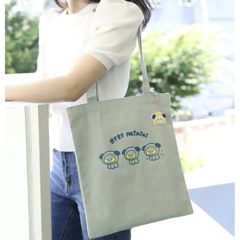 Monopoly x BT21 - Minini Canvas Eco Bag - Monopoly - Bag - Harumio