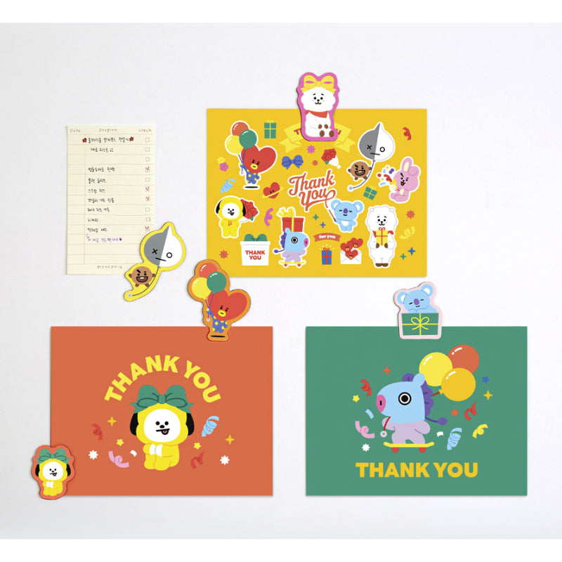 BT21 x Monopoly - Magnet Set