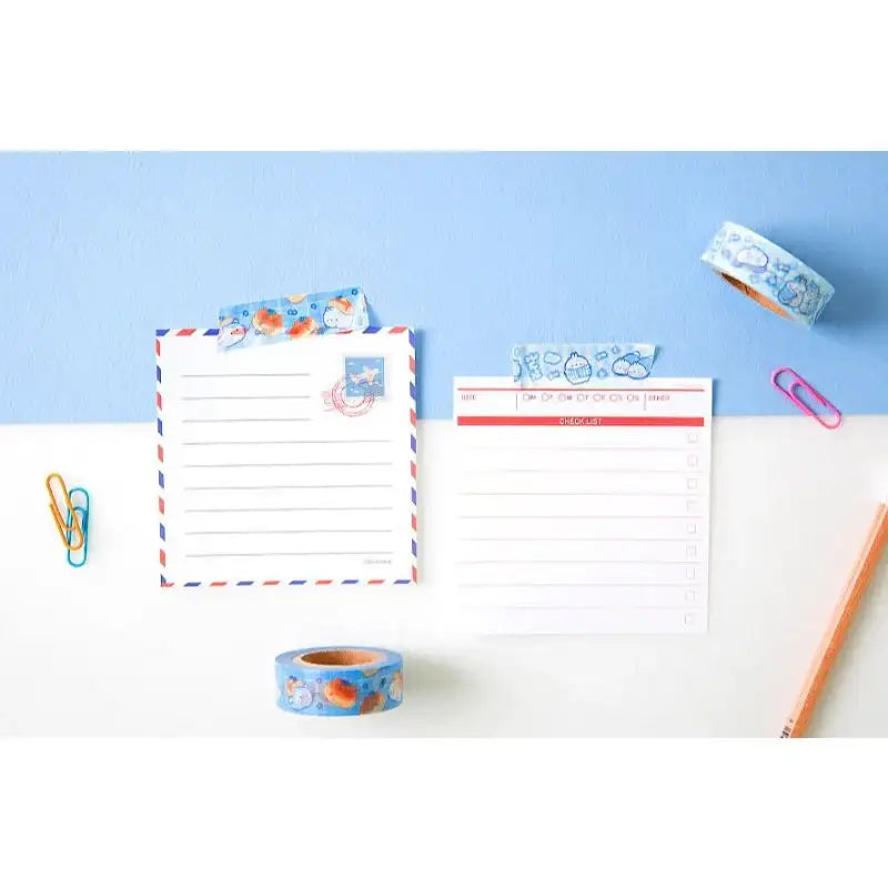 Anirollz x Molang - Masking Tape Set of 2 - Molang - Accessories - Harumio