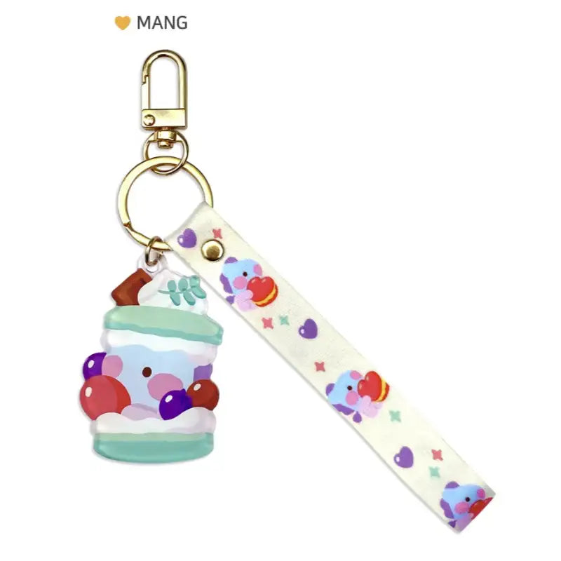 Monopoly x BT21 - Acrylic Strap Keyring - Sweetie - Monopoly - Accessories - Harumio