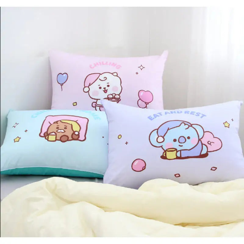 Nara Home Deco x BT21 - Big Pillow Cover - Party