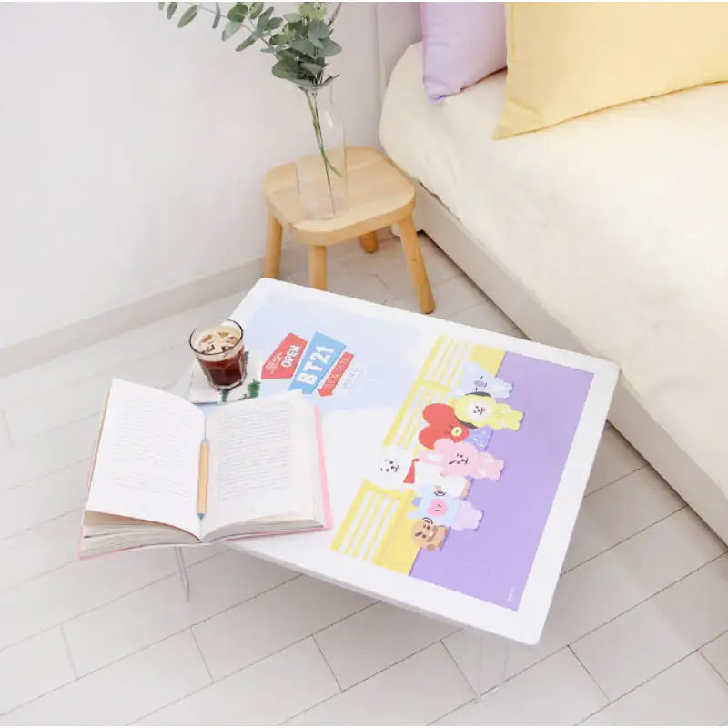 Nara Home Deco x BT21 - Pastel Folding Table - Nara Home Deco - Home & Living - Harumio