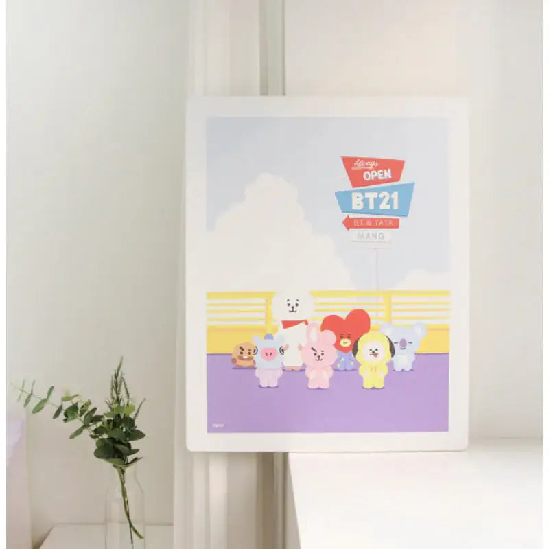 Nara Home Deco x BT21 - Pastel Folding Table - Nara Home Deco - Home & Living - Harumio