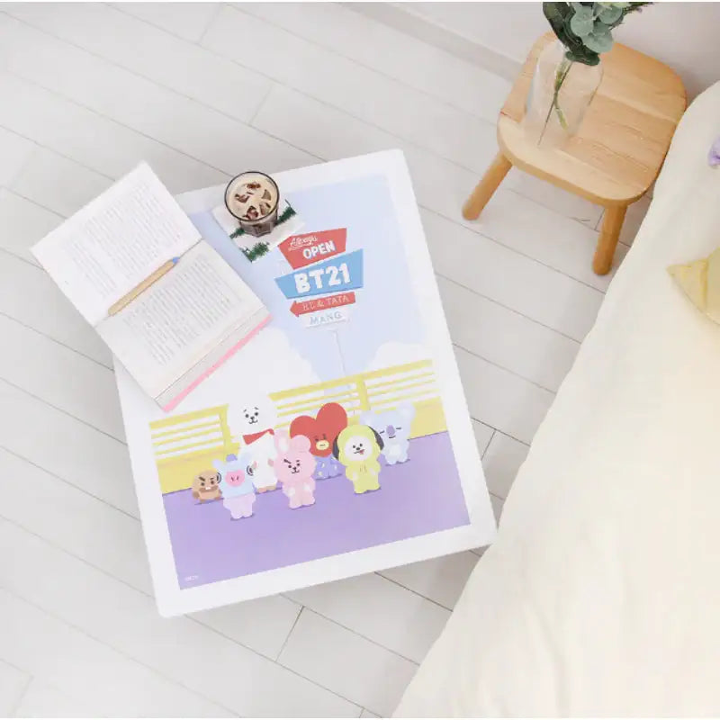 Nara Home Deco x BT21 - Pastel Folding Table - Nara Home Deco - Home & Living - Harumio