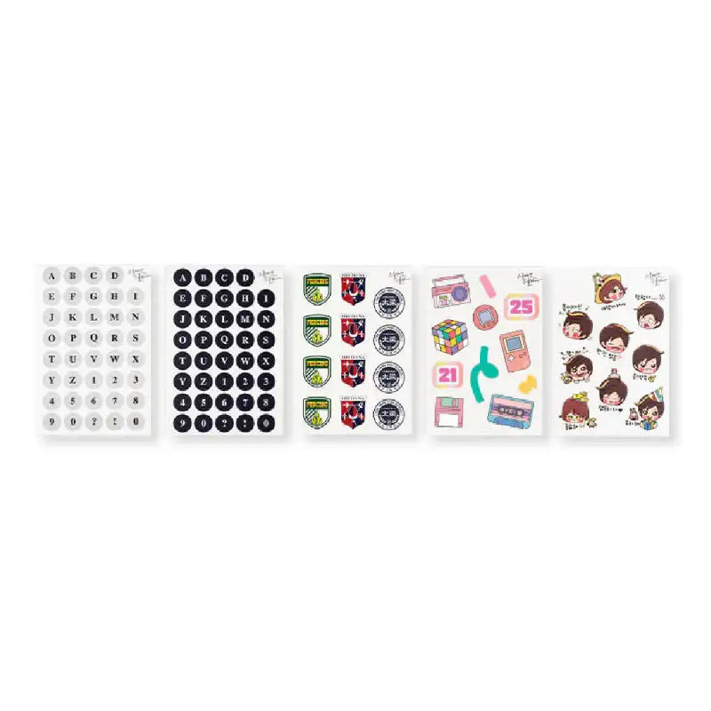 25 Twenty One - 5 Official Stickers - 3rd Plan - Stickers - Harumio