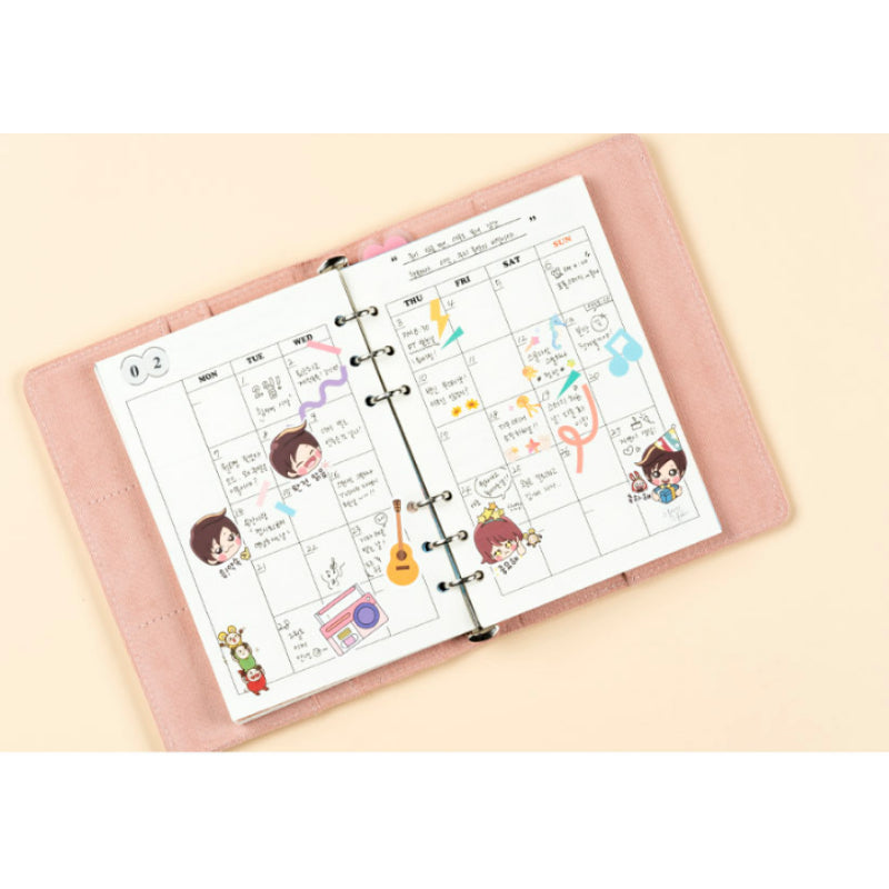 25 Twenty One - Official Heedo Diary & 5 Wappens - Harumio