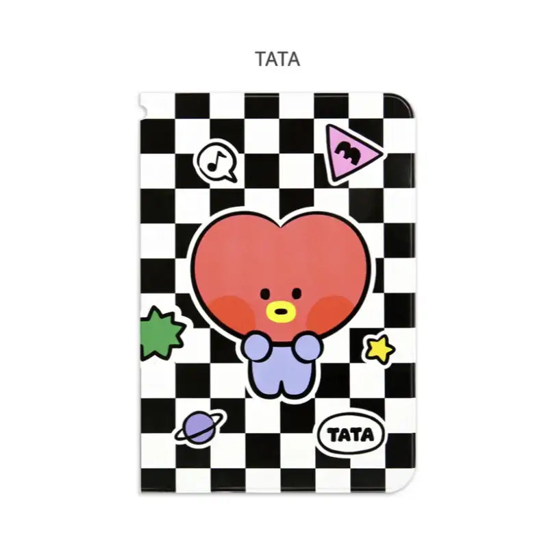 Monopoly x BT21 - Minini Passport Cover - Checkered - Monopoly - Accessories - Harumio