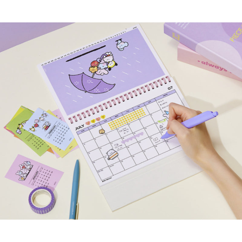 BT21 - Minini 2023 Calendar - BT21 - Calendars - Harumio