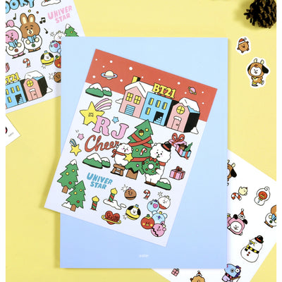 BT21 x Monopoly - Postcard Set - BT21 TOWN