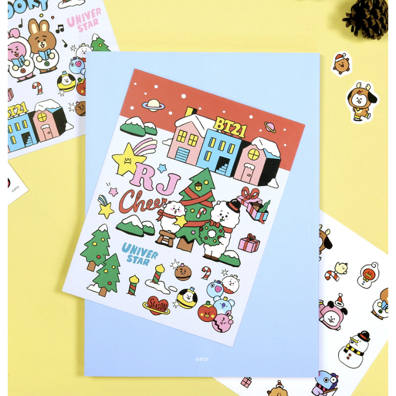 BT21 x Monopoly - Postcard Set - BT21 TOWN