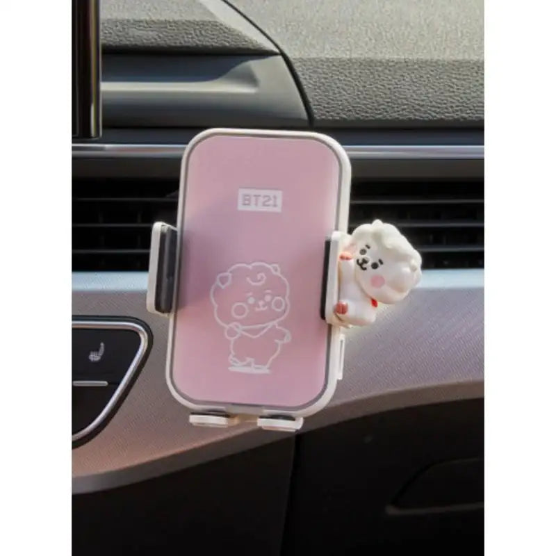 BT21 - Baby Smartphone Car Fast Charging Cradle - BT21 - Accessories - Harumio