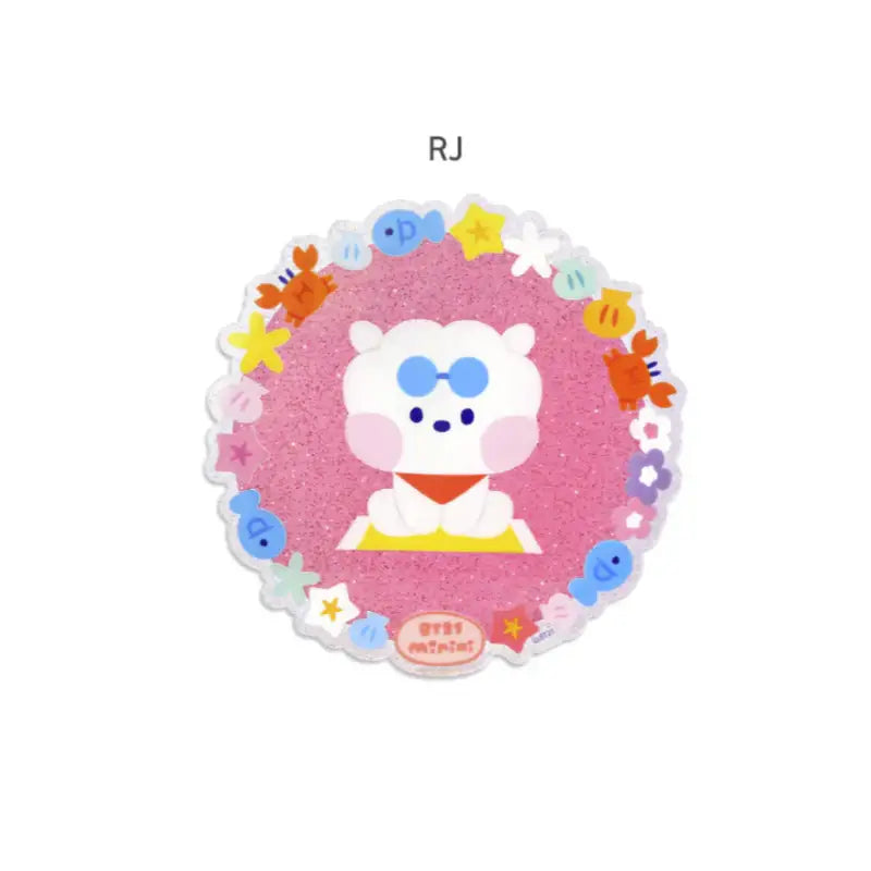 Monopoly x BT21 - Acrylic Coaster - Summer Sky - Monopoly - Home & Living - Harumio