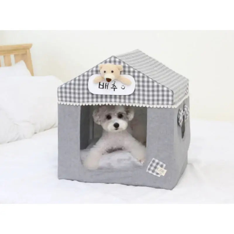 ITSDOG - Peek-a-boo Bear Frame House - ITSDOG - Pet Accesories - Harumio