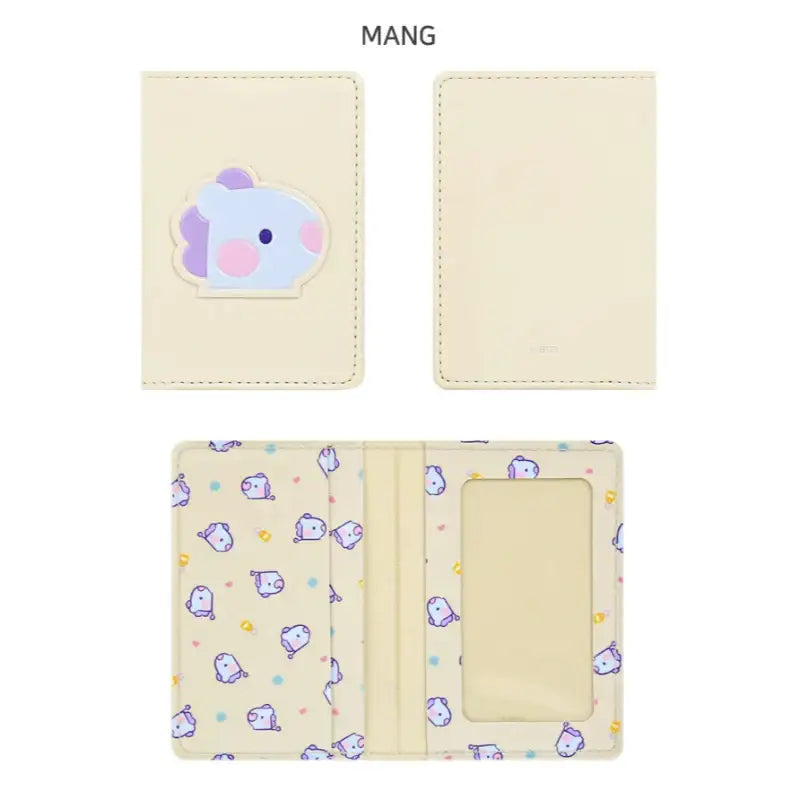 Monopoly x BT21 - Minini Leather Patch Card Case - Monopoly - Accessories - Harumio