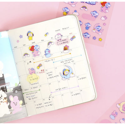 BT21 x Monopoly - Baby Clear Sticker DREAM