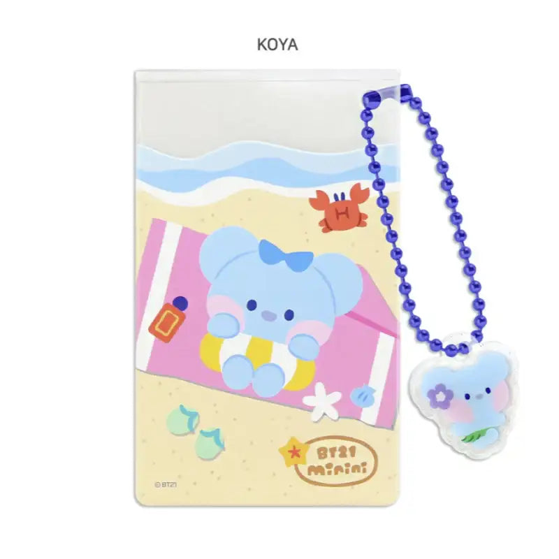 Monopoly x BT21 - Clear Card Pocket - Summer Sky - Monopoly - Stationery - Harumio