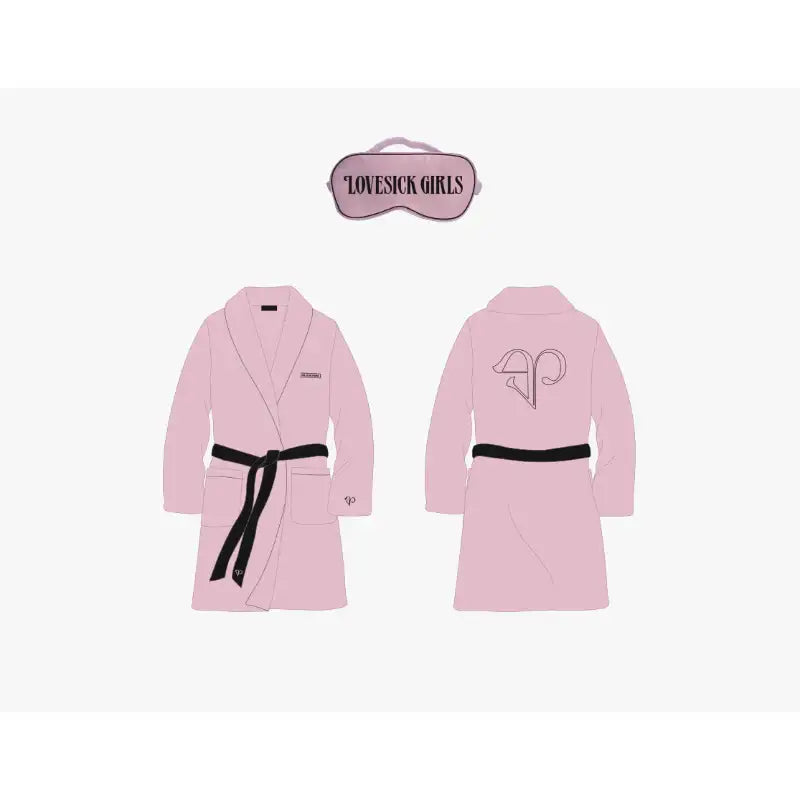 BlackPink - THE ALBUM - Robe and Sleeping Mask Set - BlackPink - Clothing - Harumio