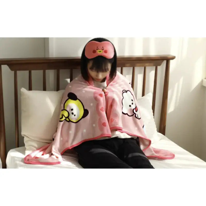 Monopoly x BT21 - Minini Blanket - Monopoly - Home & Living - Harumio
