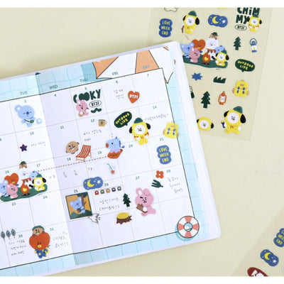 BT21 x Monopoly - Clear Sticker PLANET