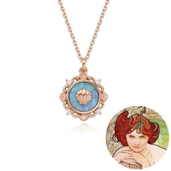 CLUE x My Greek Goddess - Silver Necklace - CLUE x My Greek Goddess - Jewelry - Harumio