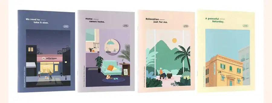 Iconic - Haru A5 Line Notebook - Iconic - Notebooks & Notepads - Harumio