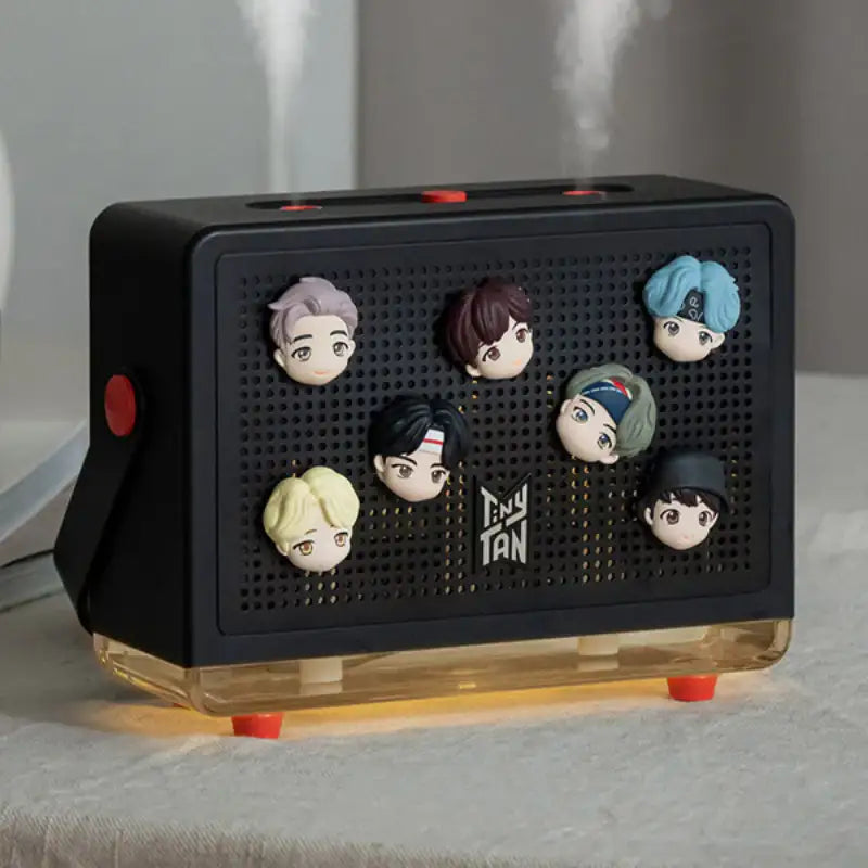 BTS - TinyTAN - Magnetic Radio Dual Humidifier - BTS - Accessories, Stationery - Harumio