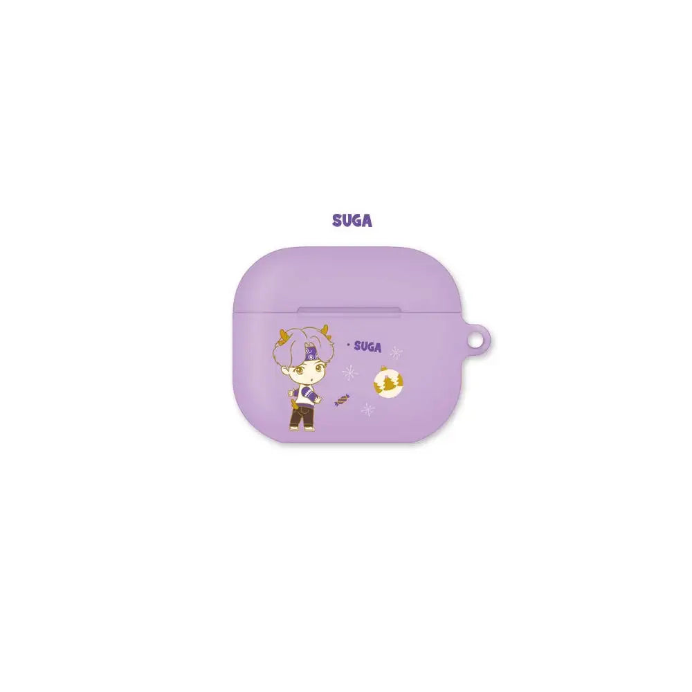 BTS - TinyTAN Purple Holidays AirPods 3 Case - BTS - Accessories - Harumio