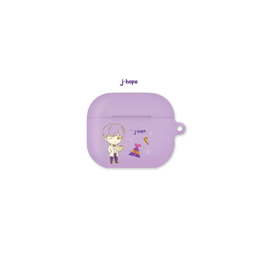 BTS - TinyTAN Purple Holidays AirPods 3 Case - BTS - Accessories - Harumio