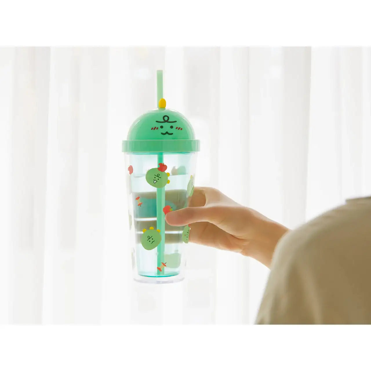Kakao Friends - Jordy 400ml Straw Cup - Kakao Friends - Accessories - Harumio