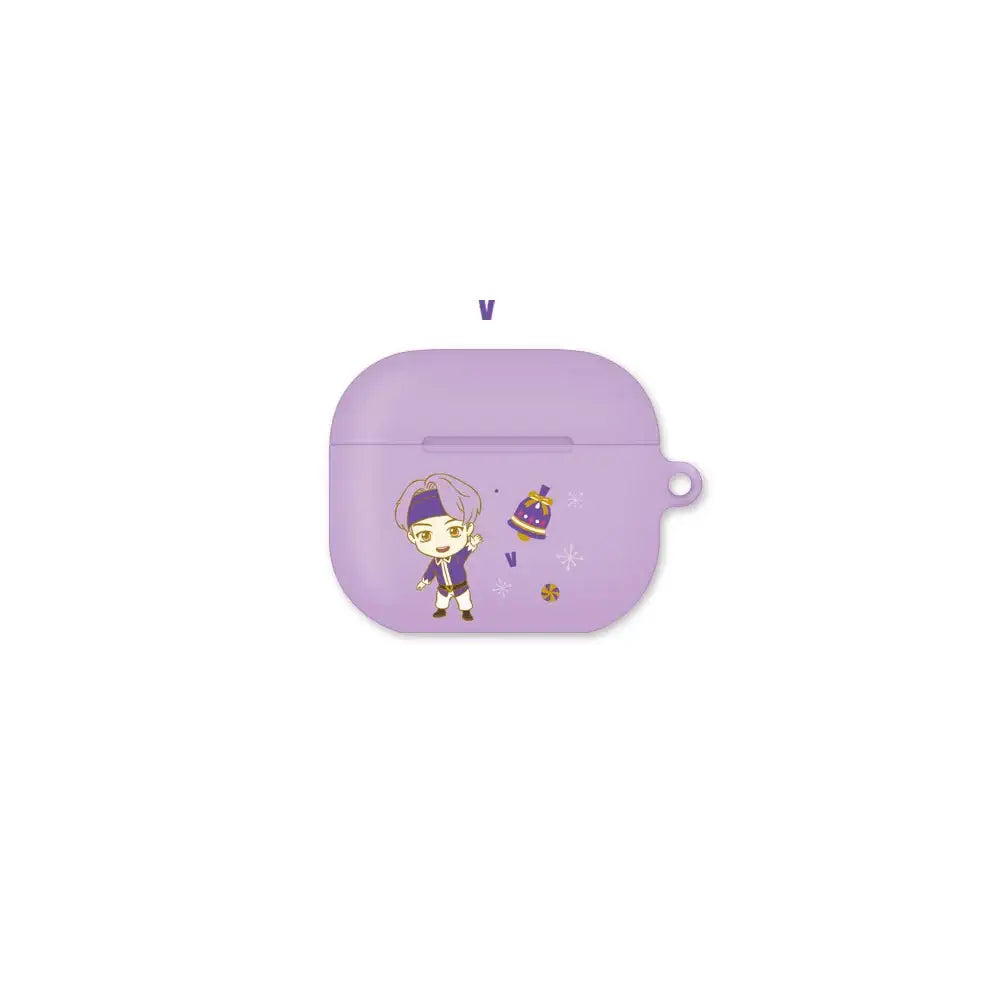 BTS - TinyTAN Purple Holidays AirPods 3 Case - BTS - Accessories - Harumio