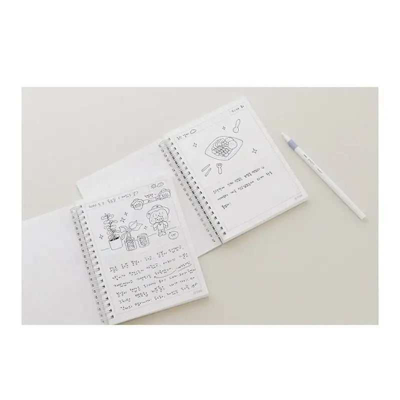 The Recorder Factory - Twin Rings Notebook - The Recorder Factory - Accessories - Harumio