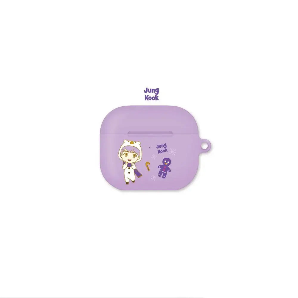 BTS - TinyTAN Purple Holidays AirPods 3 Case - BTS - Accessories - Harumio