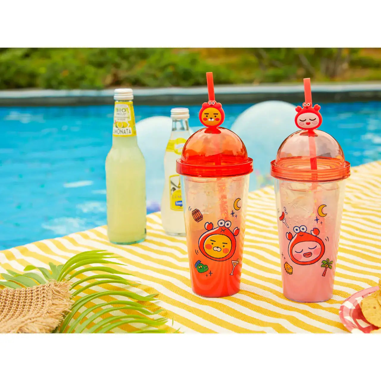 Kakao Friends - Beach Pub 400ml Tumbler - Kakao Friends - Accessories - Harumio