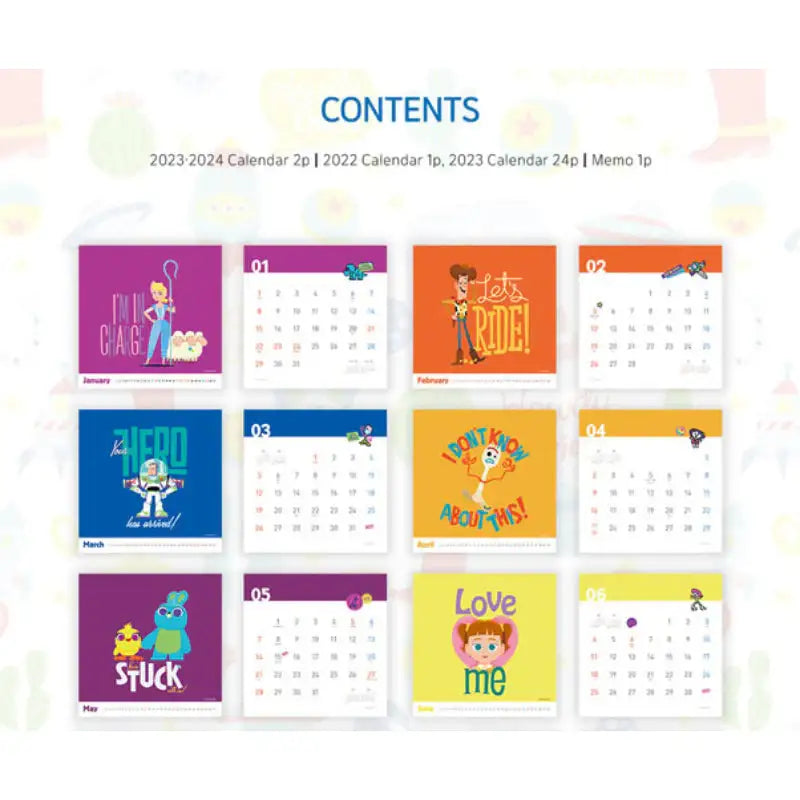 ARTNUOVEAU - 2023 Characters Desk Calendar Collection - ARTNUOVEAU - Calendar - Harumio
