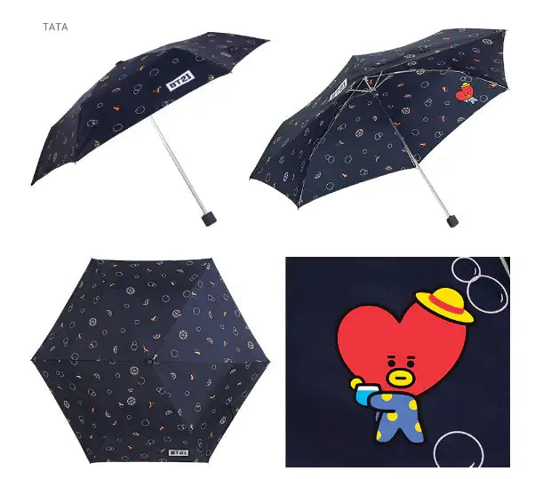 BT21 x Monopoly - Dolce Ultralight Mini Umbrella - Monopoly - Umbrella - Harumio