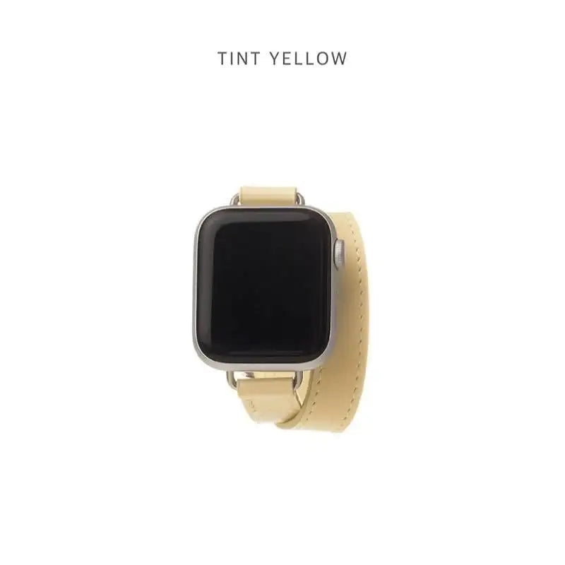 Fennec - Leather Apple Watch Double Strap 21FW - FENNEC - Accesories - Harumio