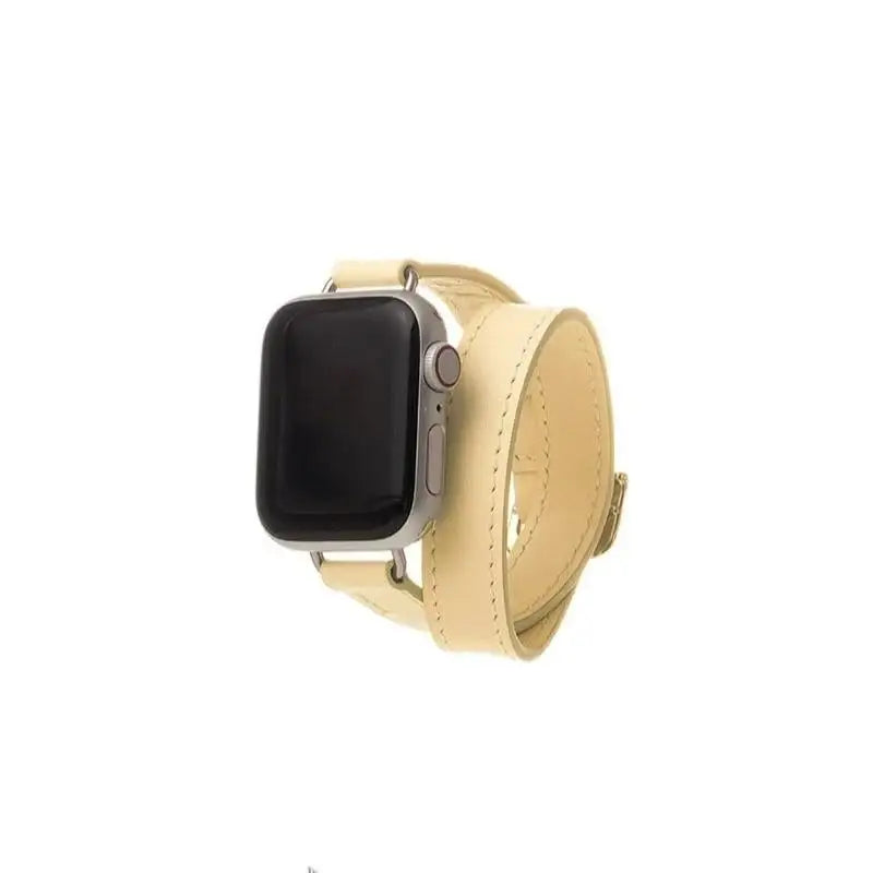Fennec - Leather Apple Watch Double Strap 21FW - FENNEC - Accesories - Harumio