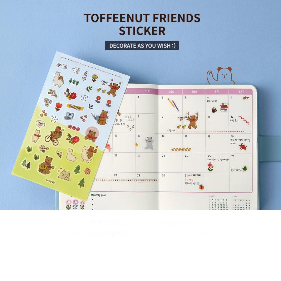 Monopoly - Toffeenut Friends Sticker