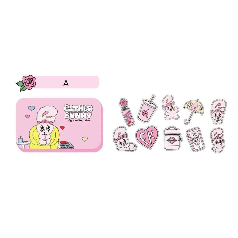 Esther Bunny - Tin Seal Case - Esther Bunny - Accessories - Harumio