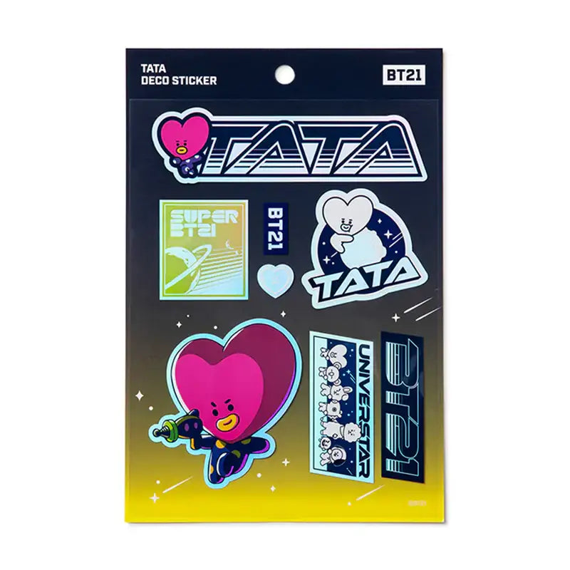 BT21 - Universtar Wapen Deco Sticker - BT21 - Accessories - Harumio