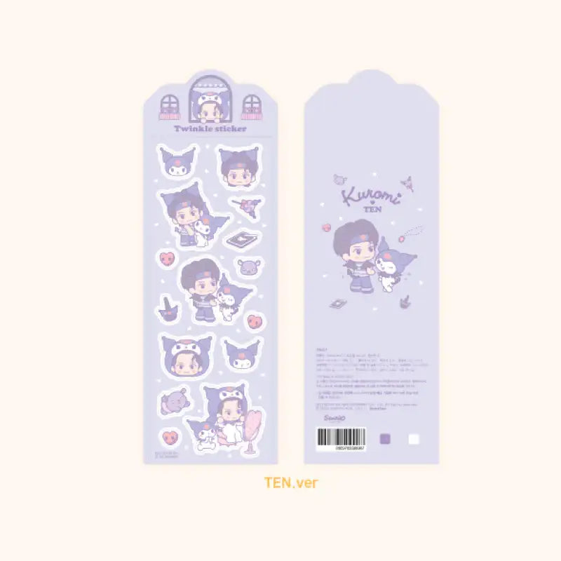 NCT x Sanrio - Twinkle Sticker - Sanrio - Decorative Stickers - Harumio