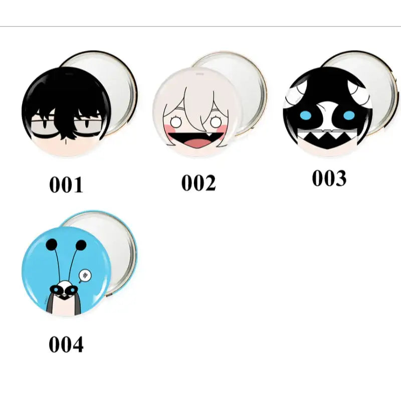 The House Without Time - Round Hand Mirror - Webtoon Shop - Mirrors - Harumio