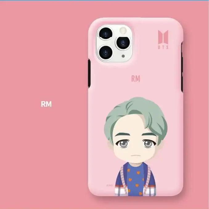 BTS - Upper Body Dual Guard Phone Case - iPhone - BTS - Mobile Phone Cases - Harumio