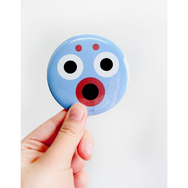 Uglyhood - Round Pin Mirror