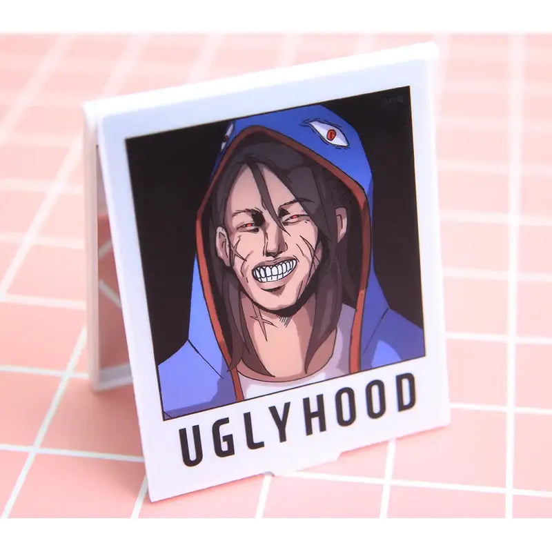 Uglyhood - Square Folding Mirror - Webtoon Shop - Mirror - Harumio