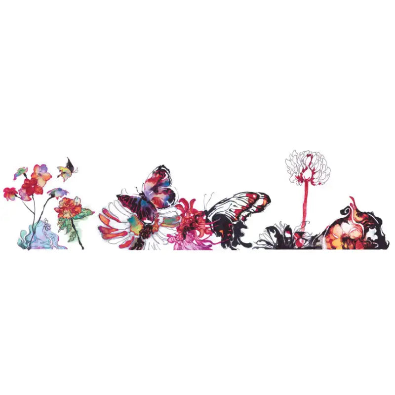 HK Studio - Moony Ceramic Flower Butterfly Musical Paperweight - HK Studio - Music Box - Harumio
