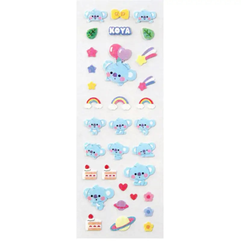 Monopoly X BT21 - Baby Hologram Sticker - BT21 - Stickers - Harumio