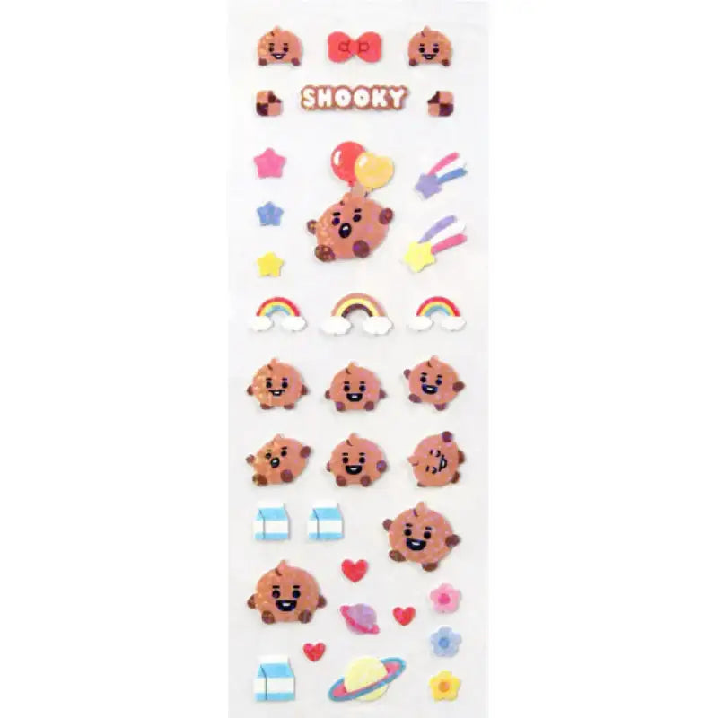 Monopoly X BT21 - Baby Hologram Sticker - BT21 - Stickers - Harumio