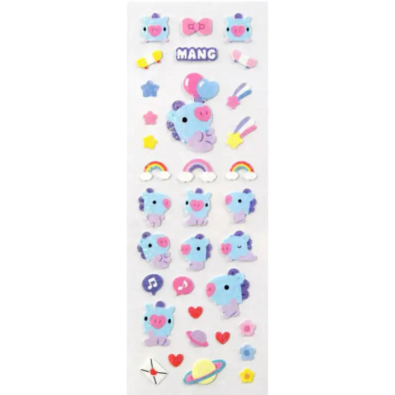 Monopoly X BT21 - Baby Hologram Sticker - BT21 - Stickers - Harumio